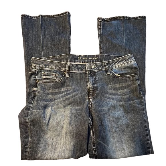 New York & Company Denim - NY&C Women Jeans Mid Rise Curvy Boot cut (Sz12 W34 L31)